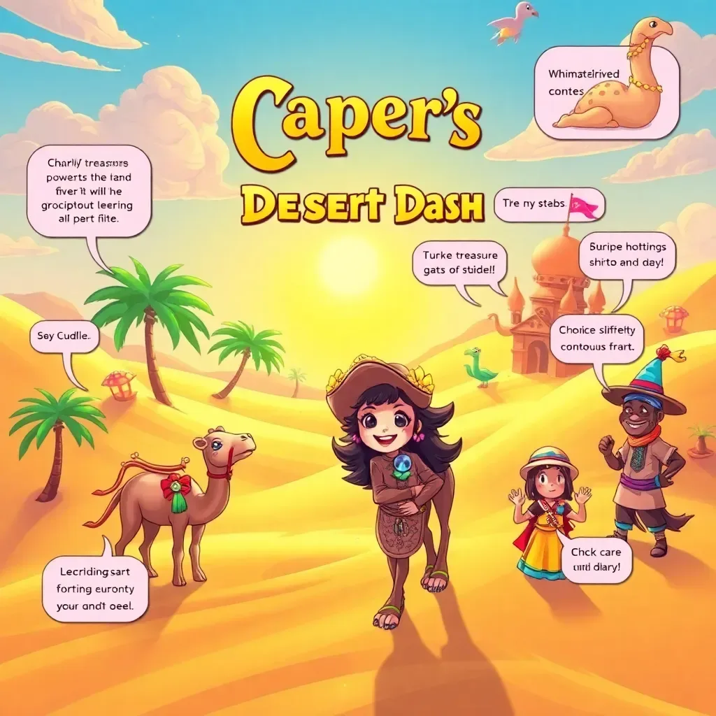 Camelot Capers: Charli's Desert Dash