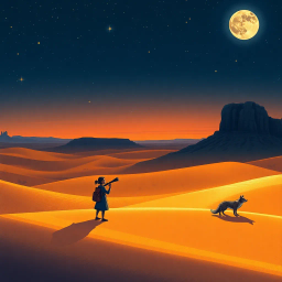 Starwatcher: Tales from the Desert - Text-based game