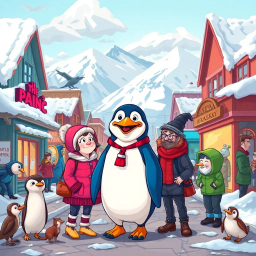 Waddle My Way - Text-based game