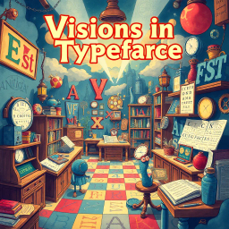 Visions in Typeface - Text-based game