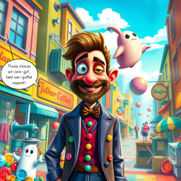 Button Thieves: A Stitch in Time - Text-based game