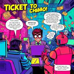 Ticket to Chaos - Text-based game