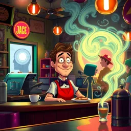 Caffeine Chronicles - Text-based game