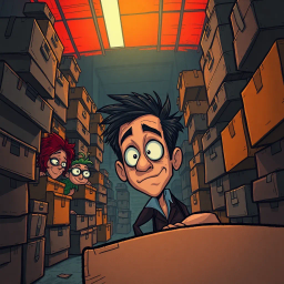 Parcel Panic: The Delivery Conspiracy - Text-based game