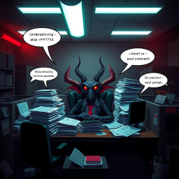 The Messenger of Hell - Text-based game