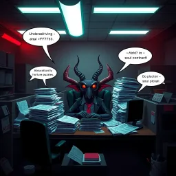 The Messenger of Hell - Text-based game