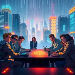 Silhouette Chronicles: The Quantum Heist - Text-based game