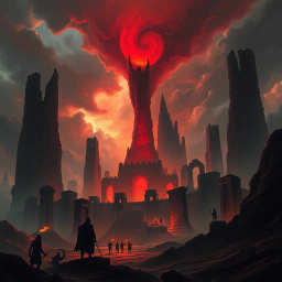 Shadows of the Fallen: The Awakening of Gorgath - Text-based game