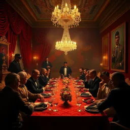 Dictator's Dinner Party - Text-based game