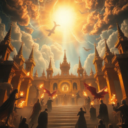 Celestial Conclave: Rise of the Forgotten Gods - Text-based game