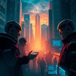 Silicon Dystopia - Text-based game