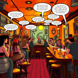 Booze & Brews: The Uncanny Tavern - Text-based game