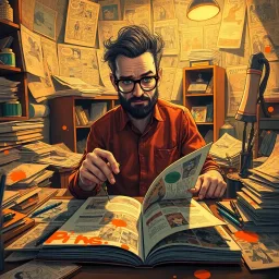 Ink & Intrigue: The Magazine Mysteries - Text-based game