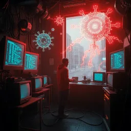 Radiant UNIX: Lurkers in the Code - Text-based game