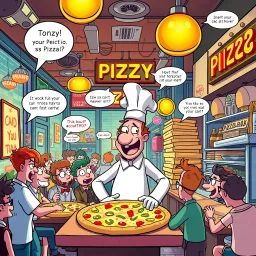 Pizza Tycoon: The Doughy Dilemma - Text-based game