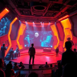 Secrets of the Quantum Stage - Text-based game