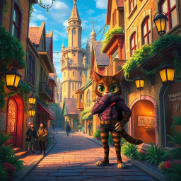 Catboy Conundrum: The Purrfect Heist - Text-based game