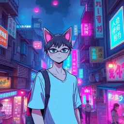 Neon Dreams: Purrfect Vices - Text-based game