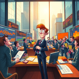 Penny Pusher: The Hedge Fund Hustle - Text-based game