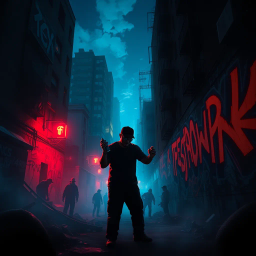 Neon Grit - Text-based game