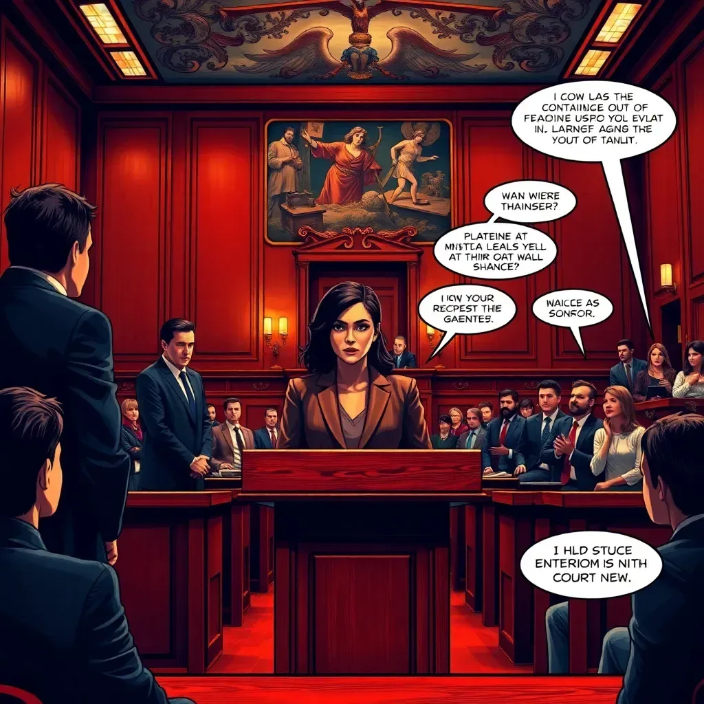 Courtroom Confrontation: A Digital Appeal