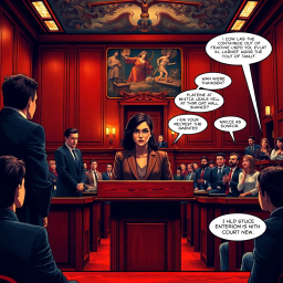 Courtroom Confrontation: A Digital Appeal - Text-based game