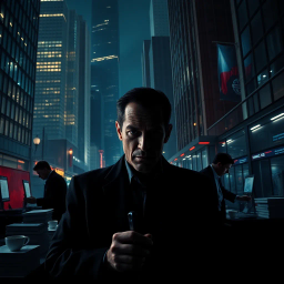 Dark Pools & Double Deals - Text-based game