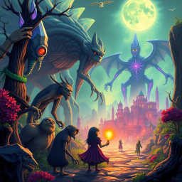 Fragments of the Crystal Realm - Text-based game