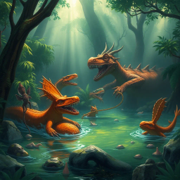 Scavengers of the Swamp - Text-based game