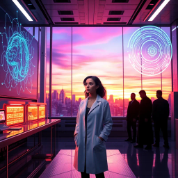 NeuroDrain: The Arachnoid Chronicles - Text-based game