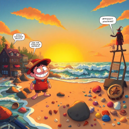 Whale of a Time - Text-based game