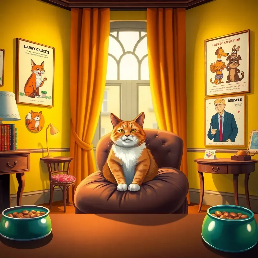 Larry's Political Purr-suit