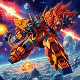 Lions of Zeon: Steel Roars - Text-based game