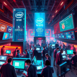 Silicon Showdown: The Benchmark Battle - Text-based game