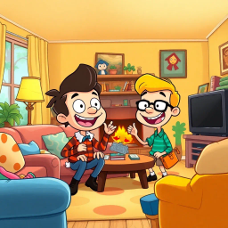 Lincoln Loud: Sibling Takedown - Text-based game