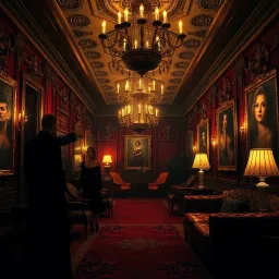 Mistress of the Mansion - Text-based game