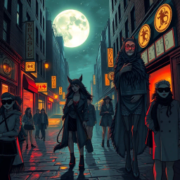 Lunar She-Wolves - Text-based game