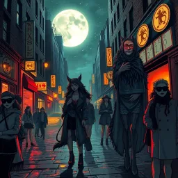 Lunar She-Wolves - Text-based game