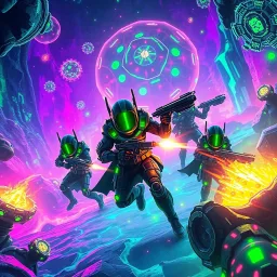 Immune Warriors - Text-based game