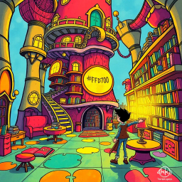 The Tower of Whimsical Wonders - Text-based game