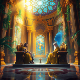 Gods Among Mortals - Text-based game