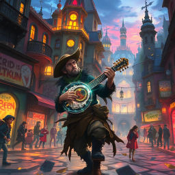 The Shattered Harmony - Text-based game