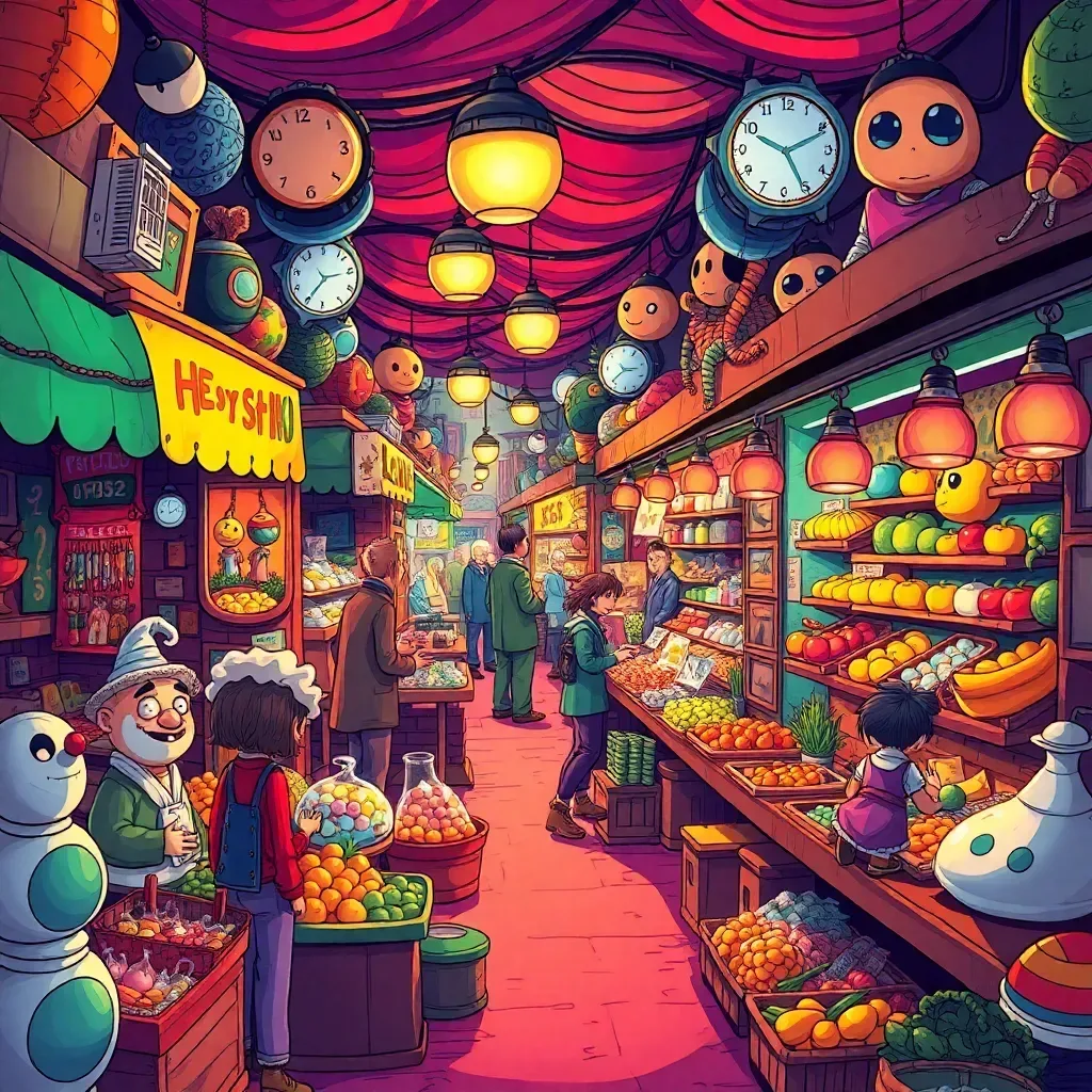 Ink and Iron: The Marketplace Mayhem