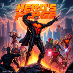 Hero's Forge: A Super Creation Story - Text-based game