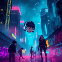 Buzz: The Last Frequency - Text-based game