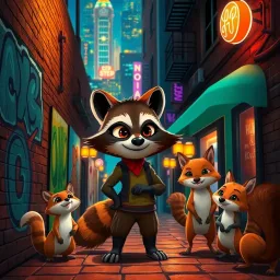 Fur City Chronicles - Text-based game