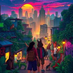 Urban Wilds: The Untamed Connection - Text-based game