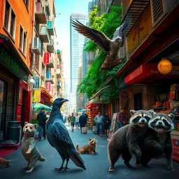City Creatures: The Urban Wild - Text-based game