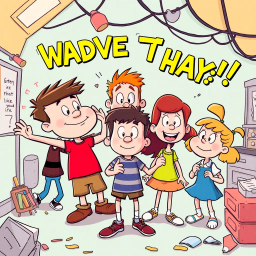 Whimsical Mishaps - Text-based game