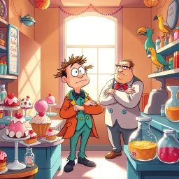 Love Potions and Cake Pops - Text-based game